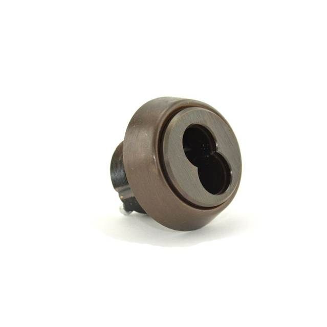 Best 1E74C181RP3613 7 Pin Standard Mortise Cylinder Housing Adams Rite Cam with Ring Oil Rubbed Bronze Finish