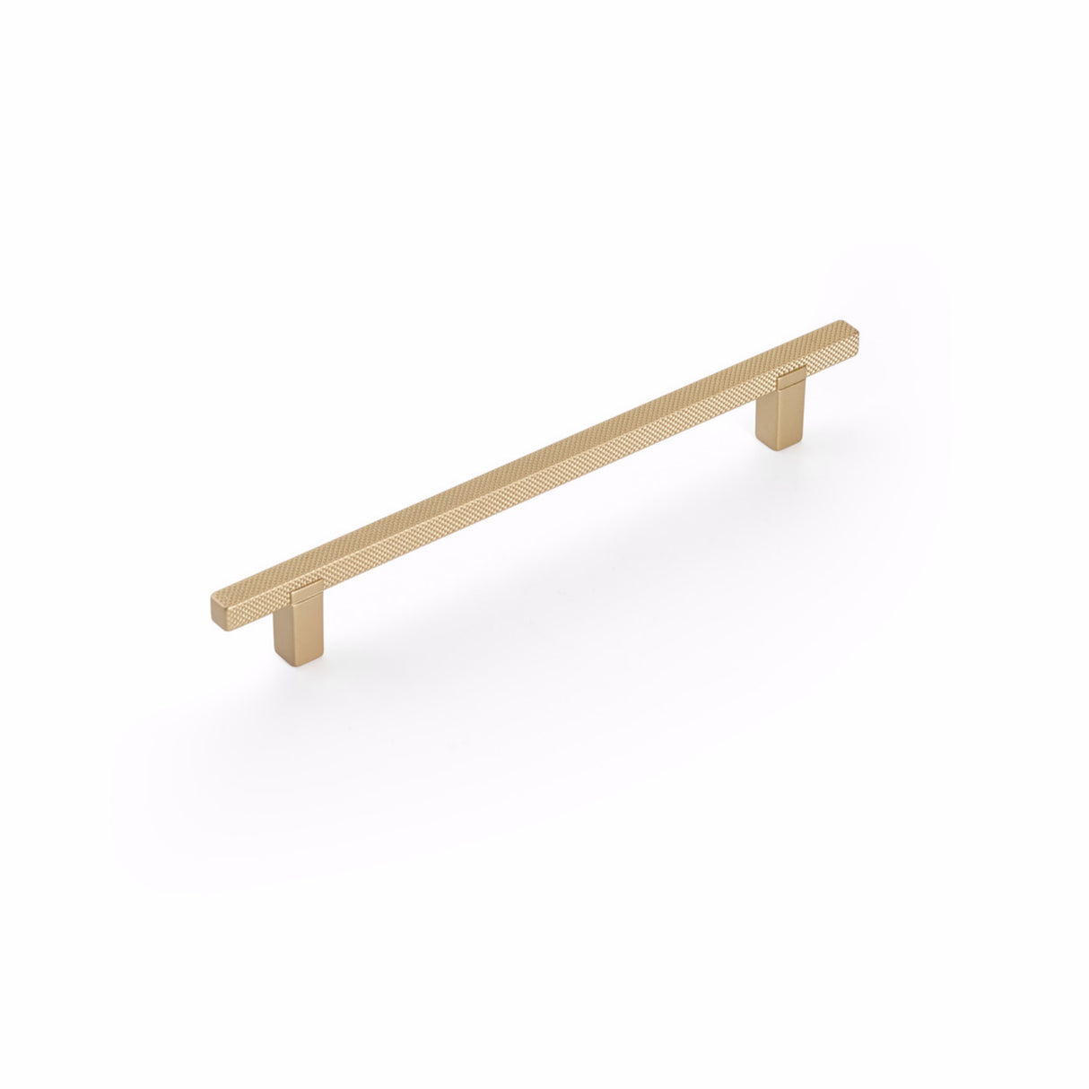 Schaub 20011-SSB 160 mm Center to Center Quadrato Cabinet Pull Signature Satin Brass Finish