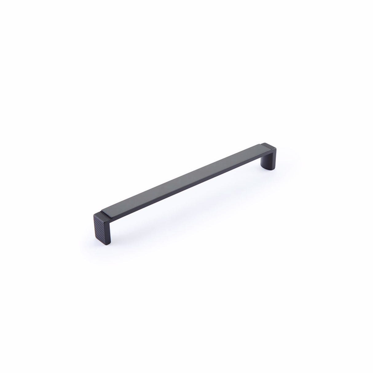 Schaub 20017-MB 7-1/2" Center to Center Quadrato Wide Cabinet Pull Signature Matte Black Finish