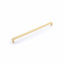 Schaub 20018-SSB 12-5/8" Center to Center Quadrato Wide Cabinet Pull Signature Satin Brass Finish