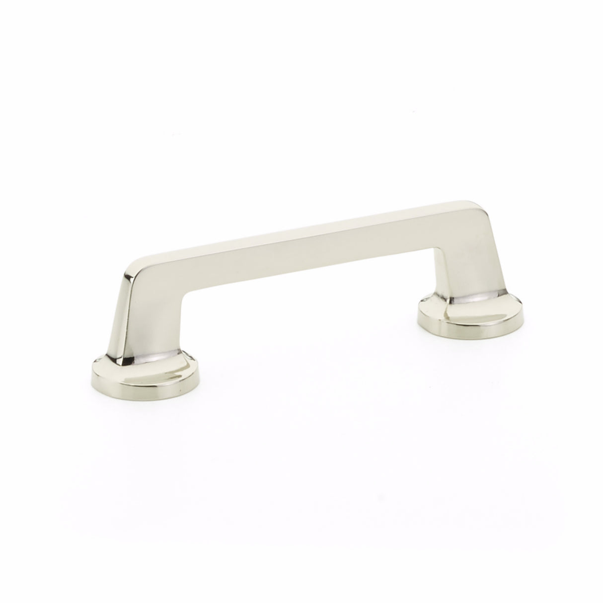 Schaub 201-PN 4" Center to Center Northport Flat Cabinet Pull Polished Nickel Finish