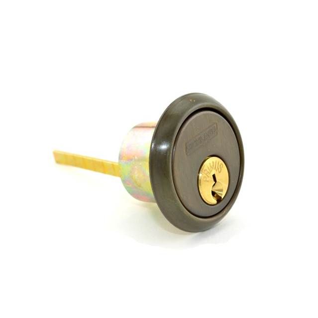 Schlage Commercial 20710C613LKB Primus Rim Cylinder C Keyway with Horizontal Tailpiece Less Key Blank Oil Rubbed Bronze Finish TND # P01805