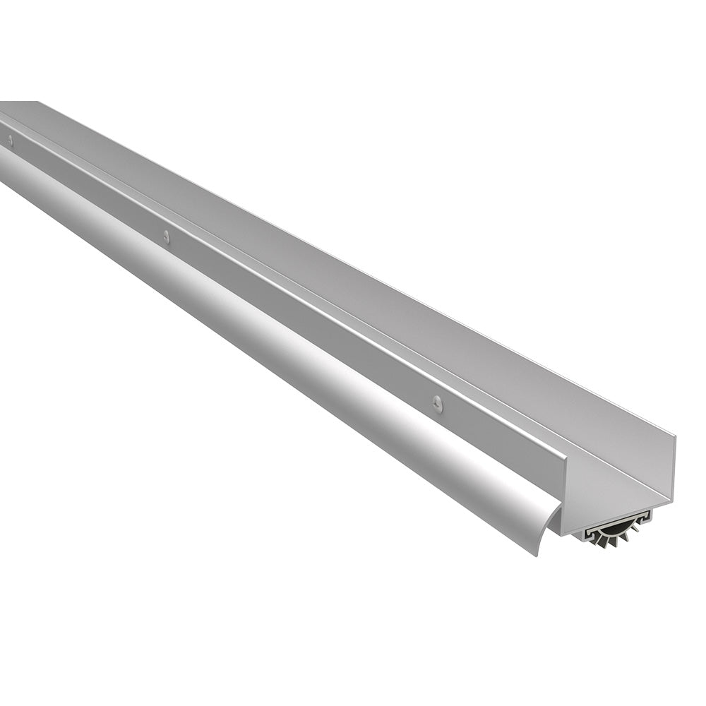 Pemko 216APK36 36" (3') Door Shoe with PemkoPrene Mill Finish Aluminum Finish