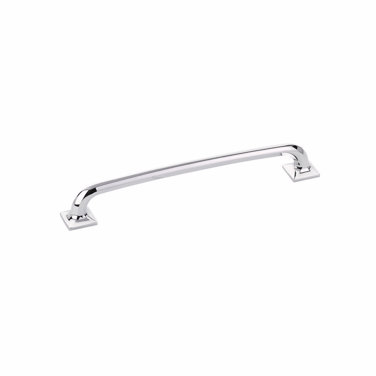Schaub 217-26 8" Center to Center Northport Square Cabinet Pull Polished Chrome Finish