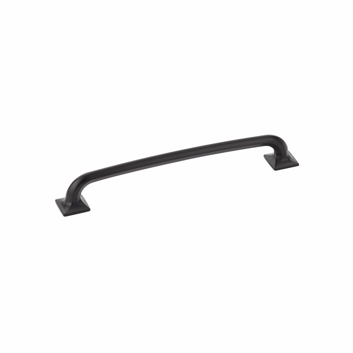 Schaub 217-MB 8" Center to Center Northport Square Cabinet Pull Matte Black Finish