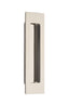 Emtek 220306US14 6" Modern Rectangular Flush Pull Polished Nickel Lifetime Finish