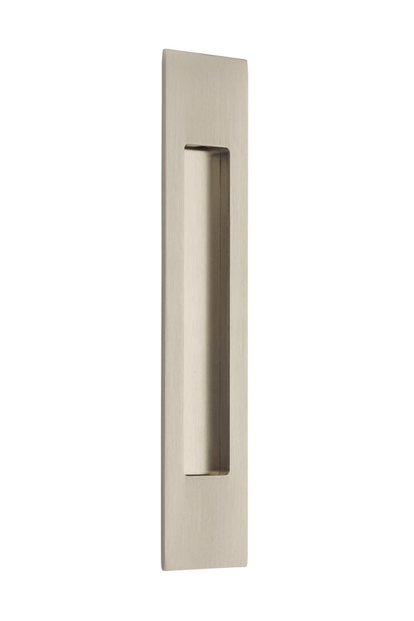 Emtek 220310US15 10" Modern Rectangular Flush Pull Satin Nickel Finish