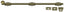 Deltana 24SB5 24" Surface Bolt; Heavy Duty; Antique Brass Finish