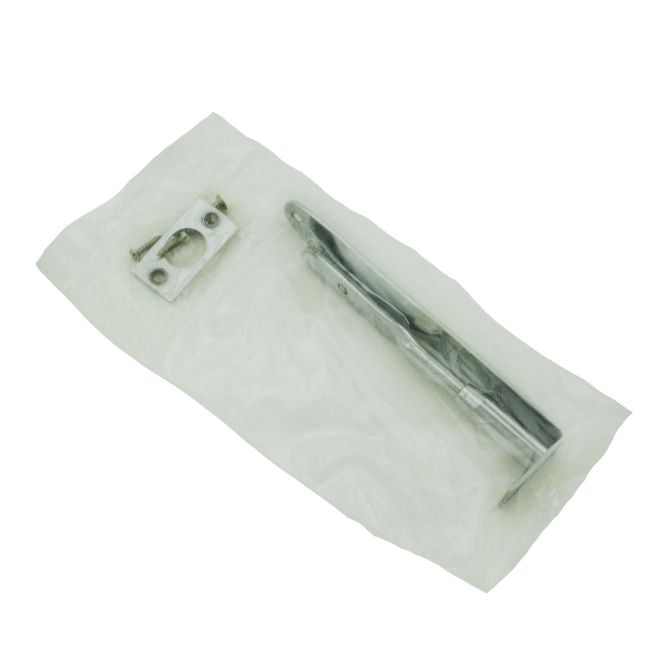 Ives Commercial 265B26D Solid Brass 6" Rounded Manual Flush Bolt Satin Chrome Finish