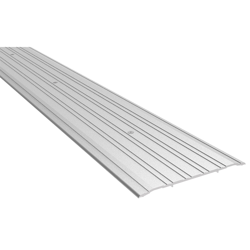 Pemko 272A48 48" (4') x 6" x 1/4" Saddle Threshold Mill Finish Aluminum Finish