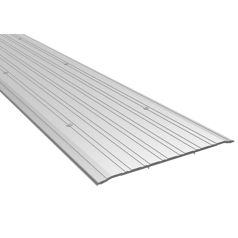 Pemko 2748A36 36" (3') x 8" x 1/4" Saddle Threshold Mill Finish Aluminum Finish