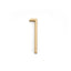 Emtek 2831US4 7" Modern # 1 House Number Satin Brass Finish