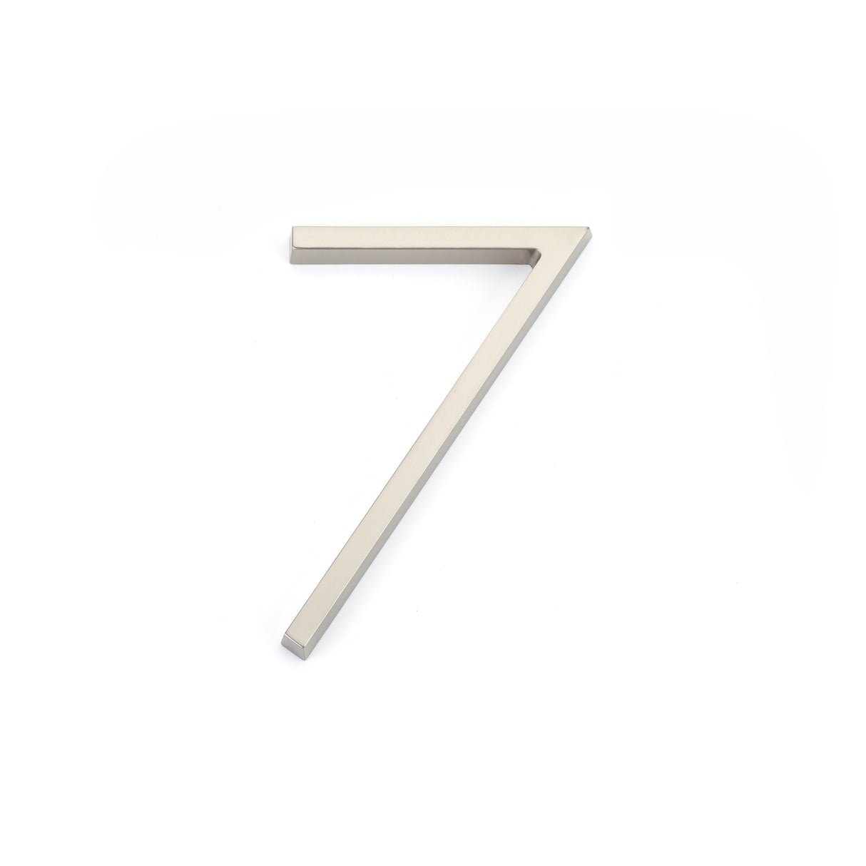 Emtek 2837US15 7" Modern # 7 House Number Satin Nickel Finish