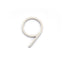 Emtek 2839US15 7" Modern # 9 House Number Satin Nickel Finish