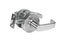 Sargent 287U15LL26D Passage Cylindrical Lock Grade 2 with L Lever and L Rose with 2-3/4" Backset and ASA Strike Satin Chrome Finish