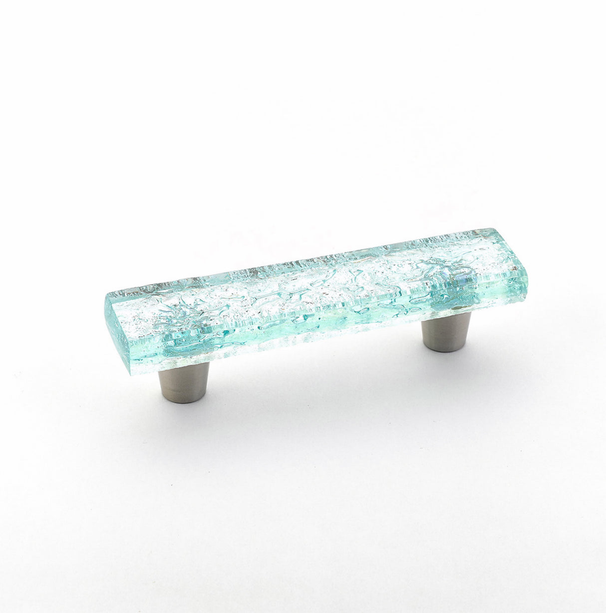 Schaub 30-PAQ 3" Center to Center Ice Cabinet Pull Pearl Aqua Finish