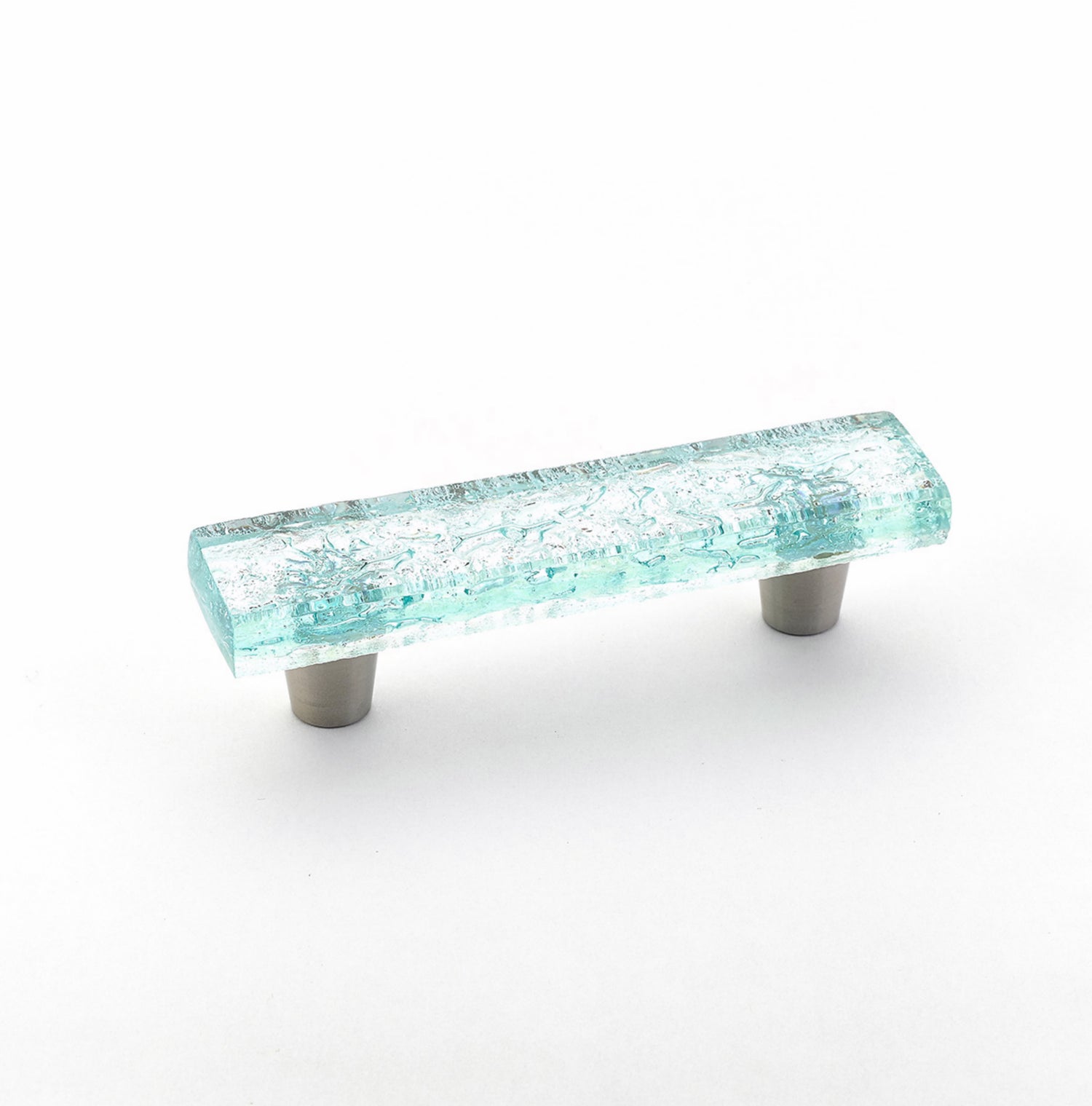 Schaub 30-PAQ 3" Center to Center Ice Cabinet Pull Pearl Aqua Finish