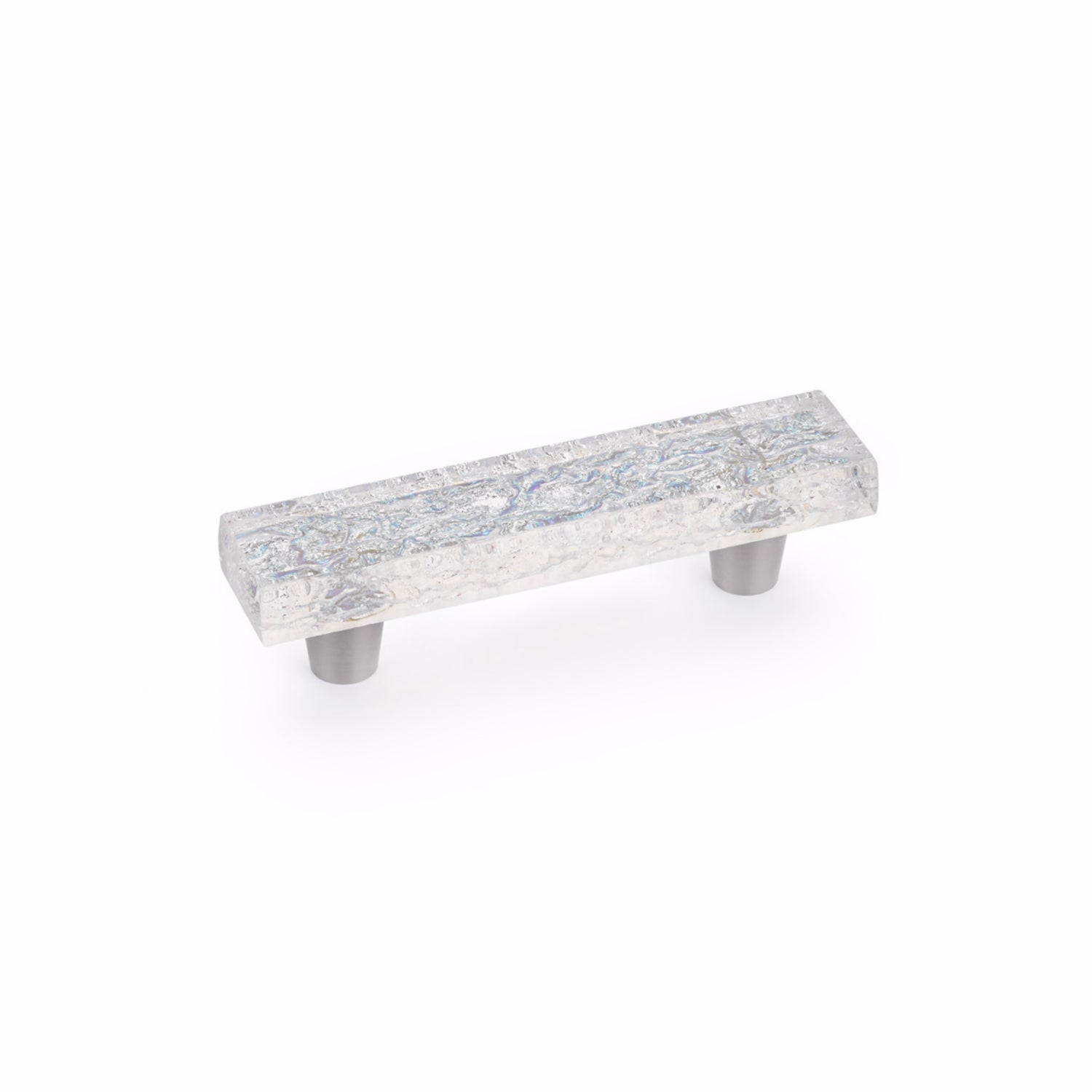 Schaub 30-PCL 3" Center to Center Ice Cabinet Pull Pearl Clear Finish