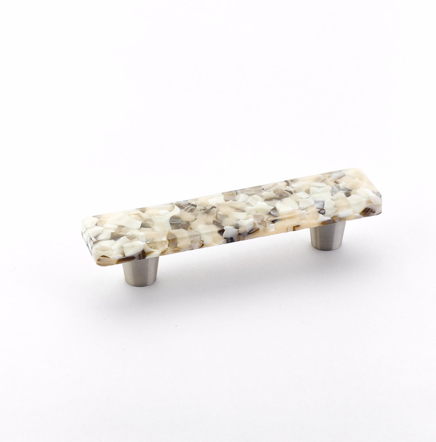 Schaub 30-SBP 3" Center to Center Ice Cabinet Pull Sable Pebbles Finish