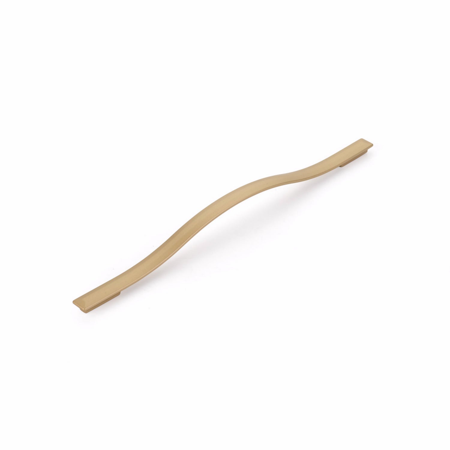 Schaub 306-SSB 288mm to 320mm Center to Center Skyevale Cabinet Pull Signature Satin Brass Finish