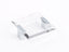 Schaub 315-26-CL 2-1/2" Center to Center Positano Clear Cabinet Pull Polished Chrome Finish