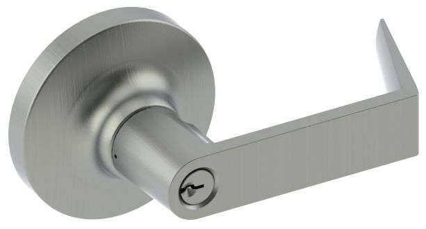 Hager 3480WTN26D Withnell Lever Storeroom Cylindrical Lock Satin Chrome Finish