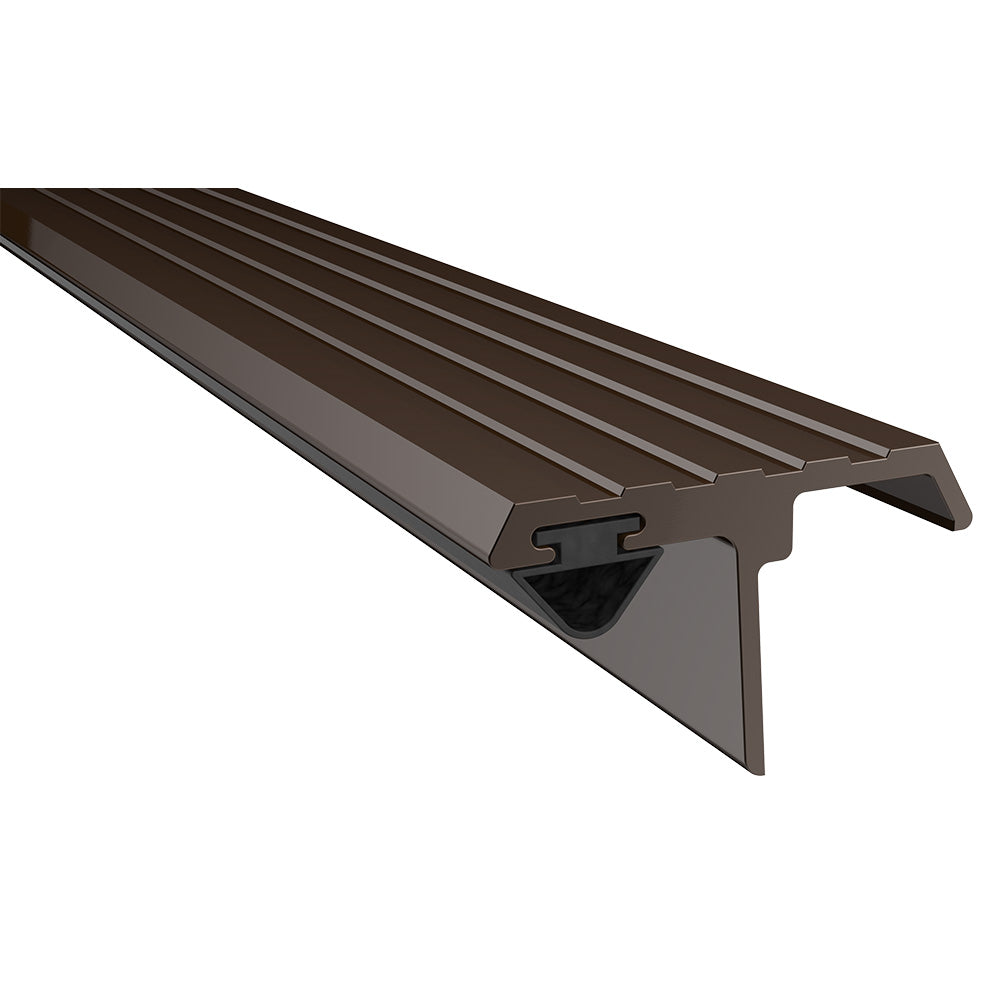 Pemko 355DS84 84" (7') T Overlapping Astragal with Silicone Dark Bronze Finish