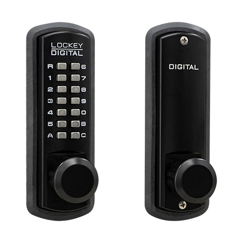 Lockey 3830OIL Mechanical Keyless Knob Lock with Passage Function and Single Combination Oil Rubbed Bronze Finish