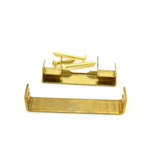 Schlage Commercial 39030605 Rabbeted Latch and Strike Kit Bright Brass Finish