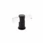 Schaub 401-MB Lumiere Cabinet T Knob with Acrylic Matte Black Finish