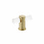 Schaub 401-SB Lumiere Cabinet T Knob with Acrylic Satin Brass Finish