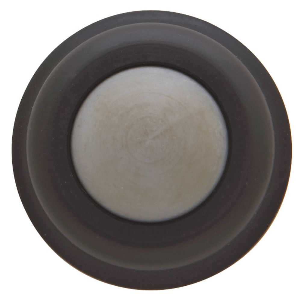 Baldwin 4015102 Convex Wall Bumper Oil Rubbed Bronze Finish