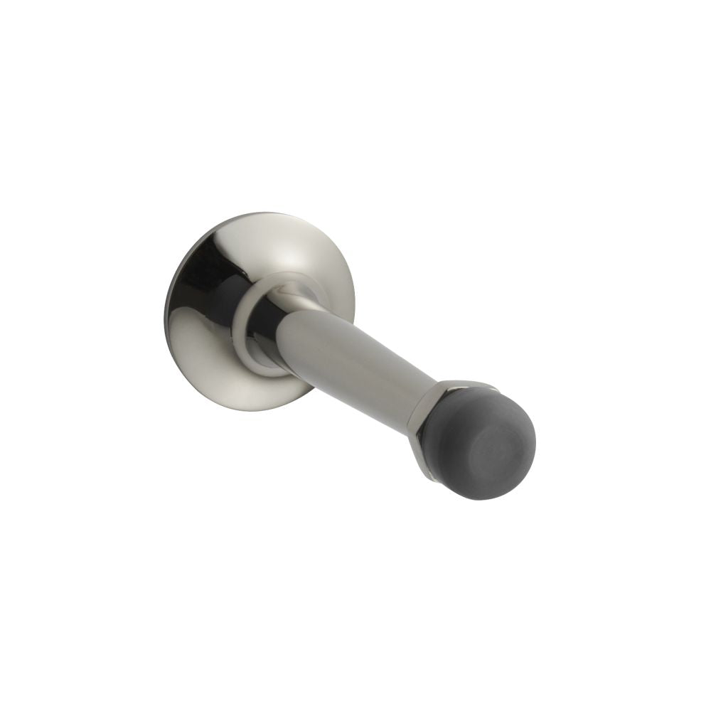 Baldwin 4050055 3-3/4" Wall Bumper Lifetime Bright Nickel Finish