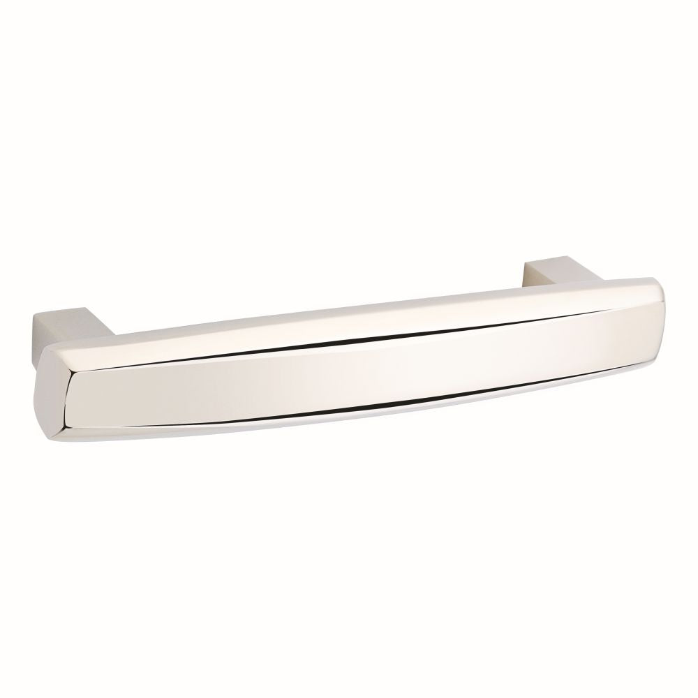 Baldwin 4357055 4" Severin A Cabinet Pull Lifetime Bright Nickel Finish