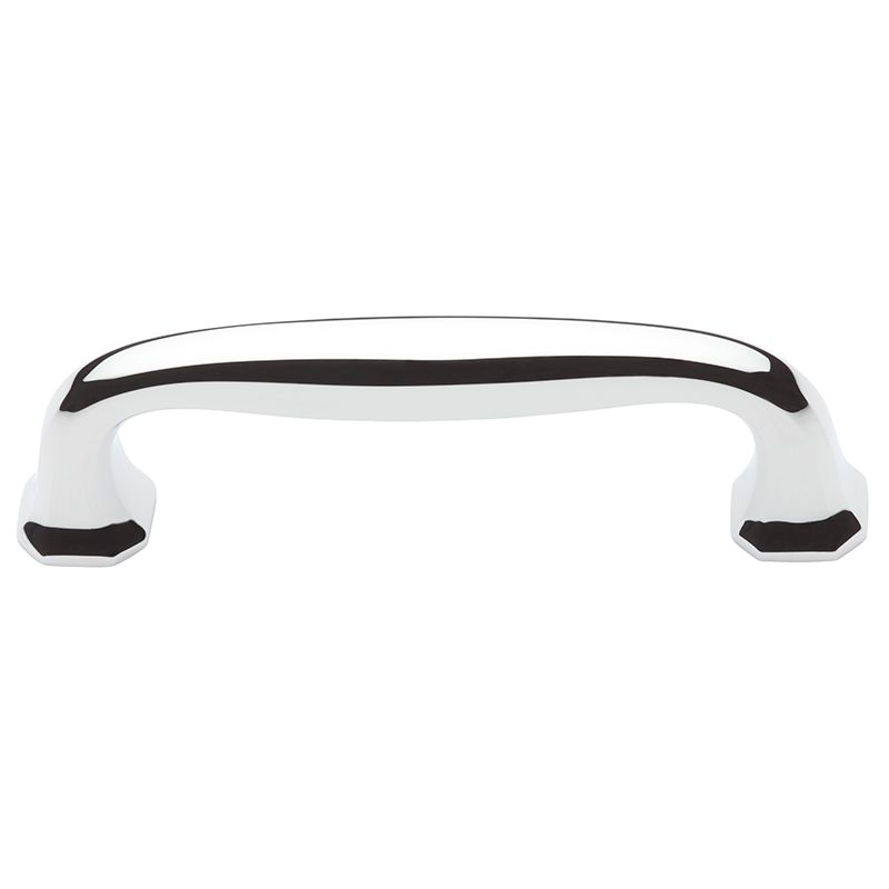 Baldwin 4362260 4" Severin B Cabinet Pull Bright Chrome Finish