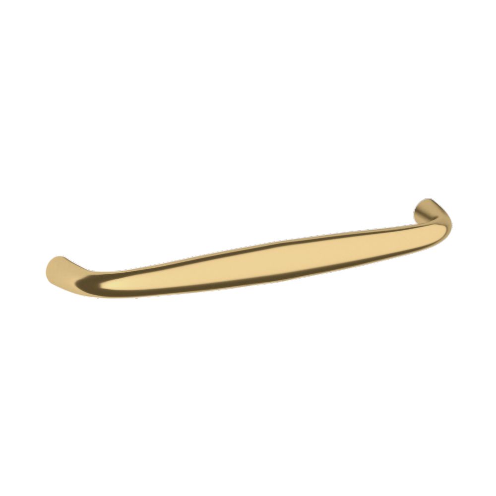 Baldwin 4401003 6" Center to Center Oval Cabinet Pull Lifetime Brass Finish