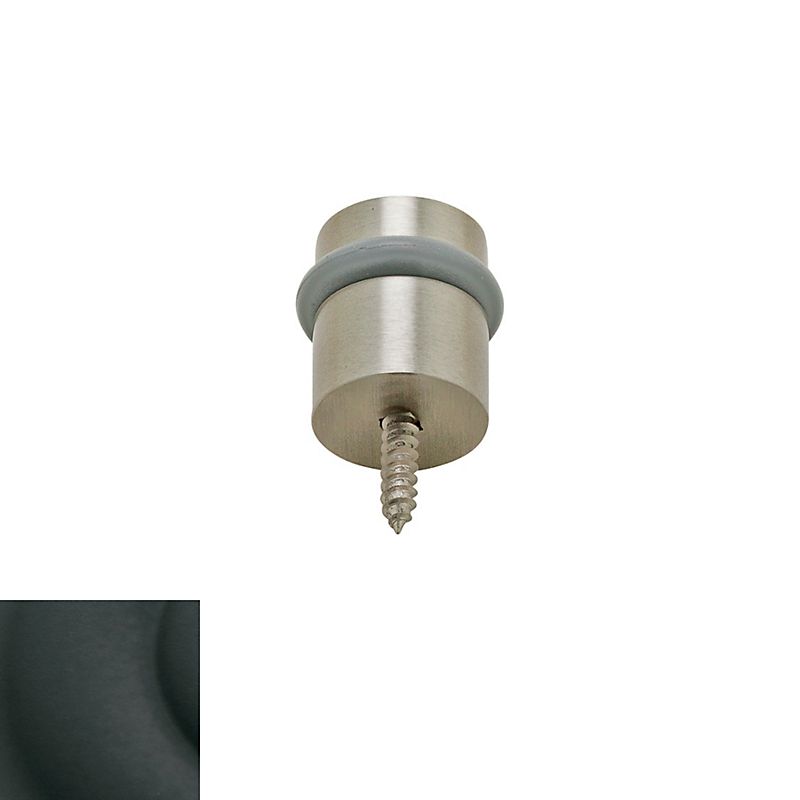 Baldwin 4505190 1-1/2" Universal Floor Bumper Satin Black Finish