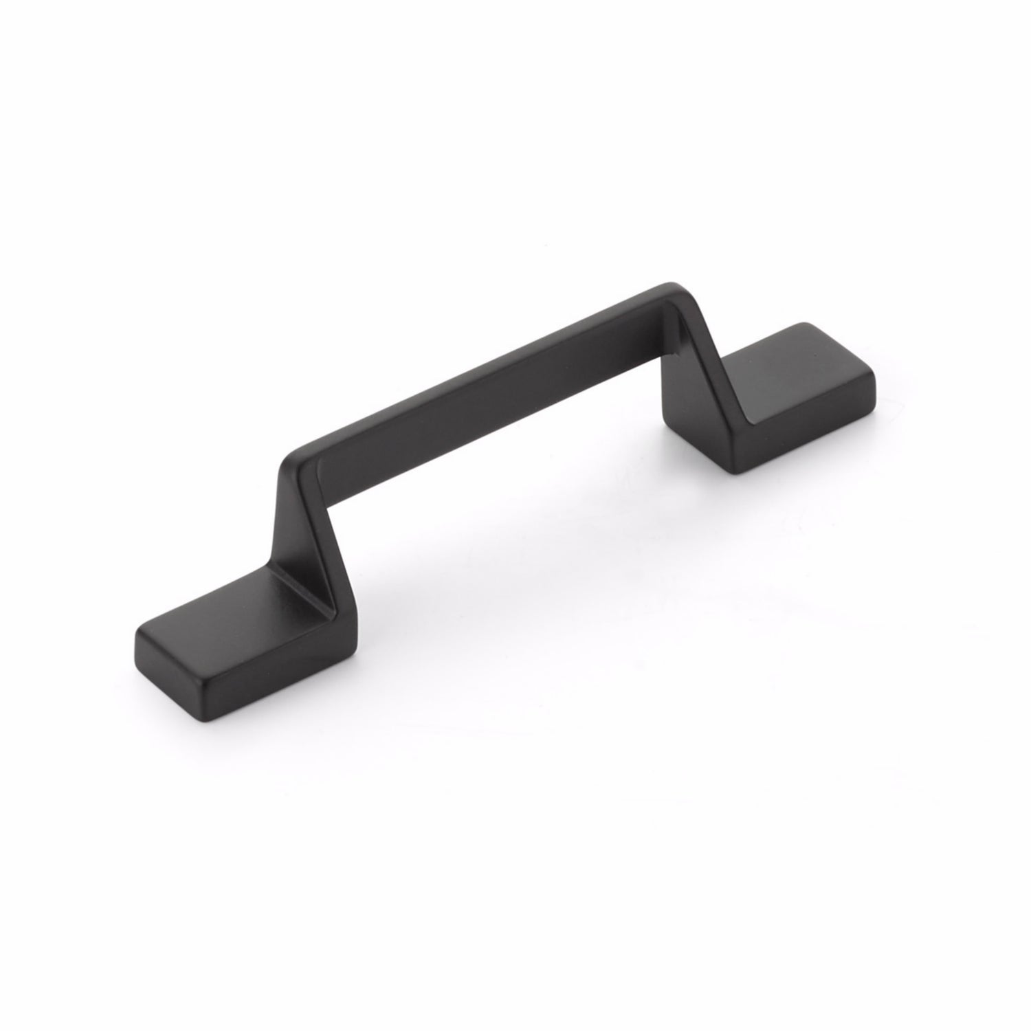 Schaub 454-MB 3-3/4" Center to Center San Marco Cabinet Pull Matte Black Finish