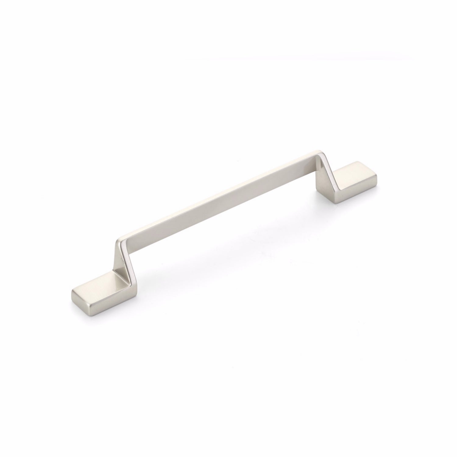 Schaub 455-15 6-1/4" Center to Center San Marco Cabinet Pull Satin Nickel Finish