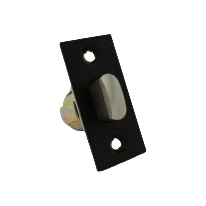 Schlage Commercial 47273621622 ALX Series 2-3/8" Backset Restoring Spring Latch with 1" x 2-1/4" Square Corner Faceplate Matte Black Finish