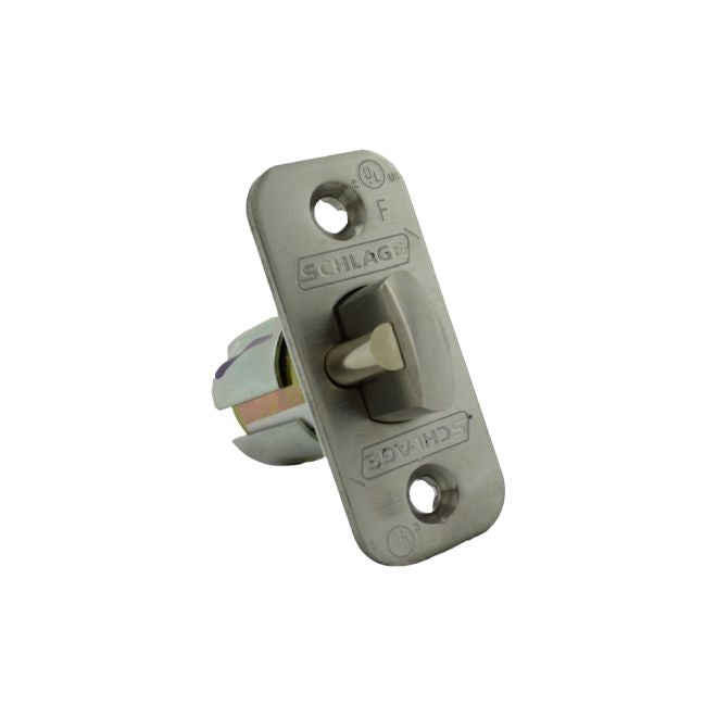 Schlage Commercial 47273625626 ALX Series 2-3/8" Backset Non-Restoring Dead Latch with 1" x 2-1/4" Round Corner Faceplate Satin Chrome Finish