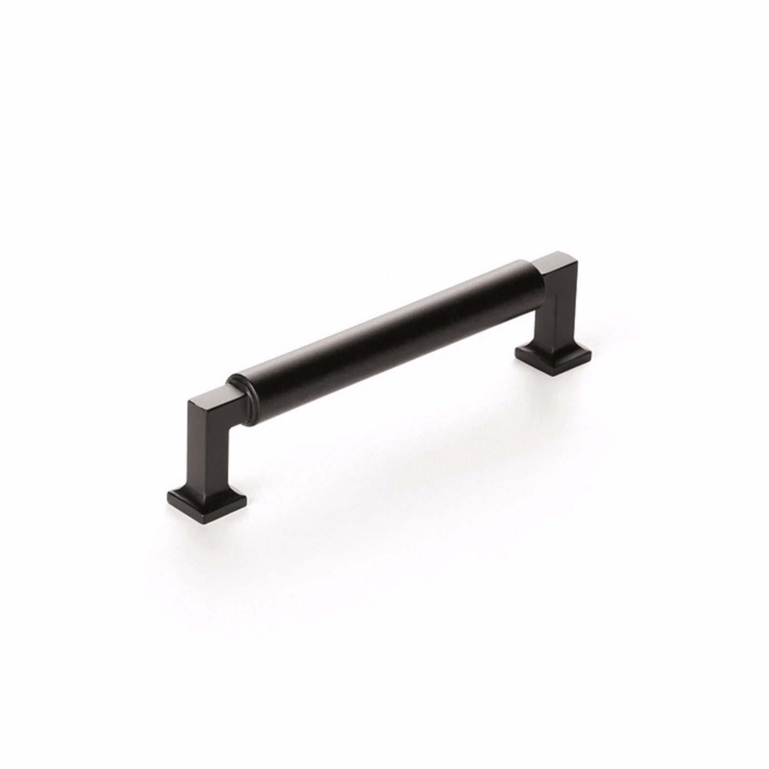 Schaub 475-MB 5" Center to Center Haniburton Cabinet Pull Matte Black Finish
