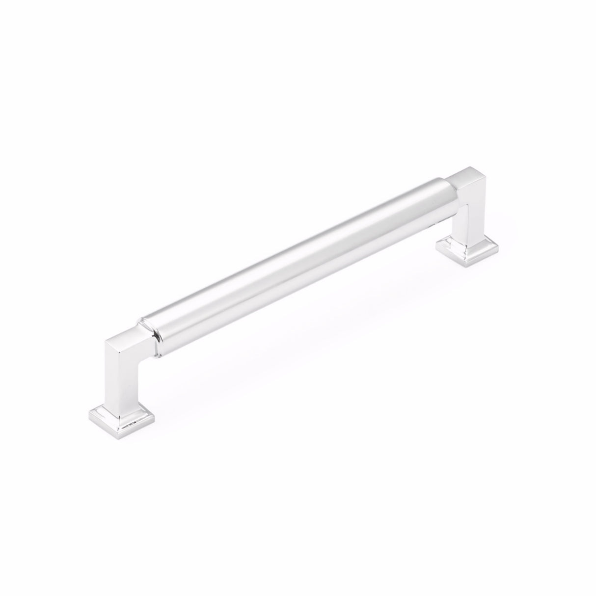 Schaub 476-26 6" Center to Center Haniburton Cabinet Pull Polished Chrome Finish