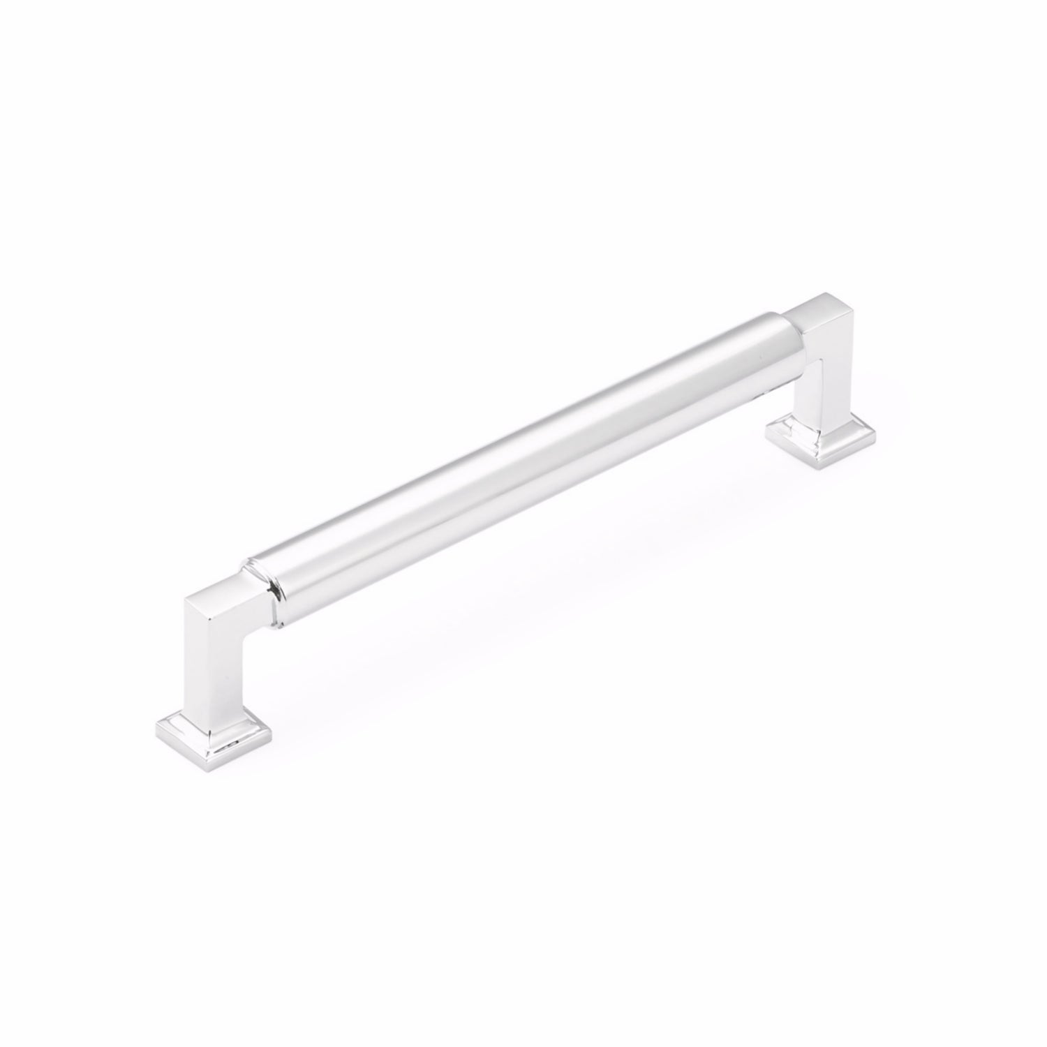 Schaub 476-26 6" Center to Center Haniburton Cabinet Pull Polished Chrome Finish