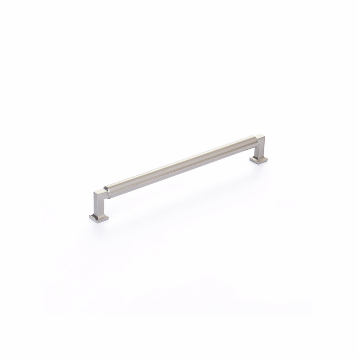 Schaub 480-15 10" Center to Center Haniburton Cabinet Pull Satin Nickel Finish