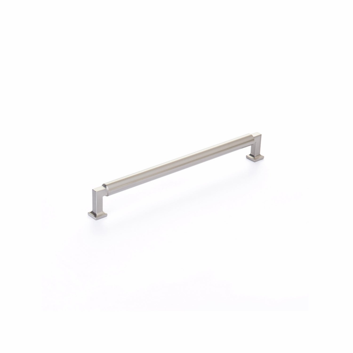Schaub 480-15 10" Center to Center Haniburton Cabinet Pull Satin Nickel Finish