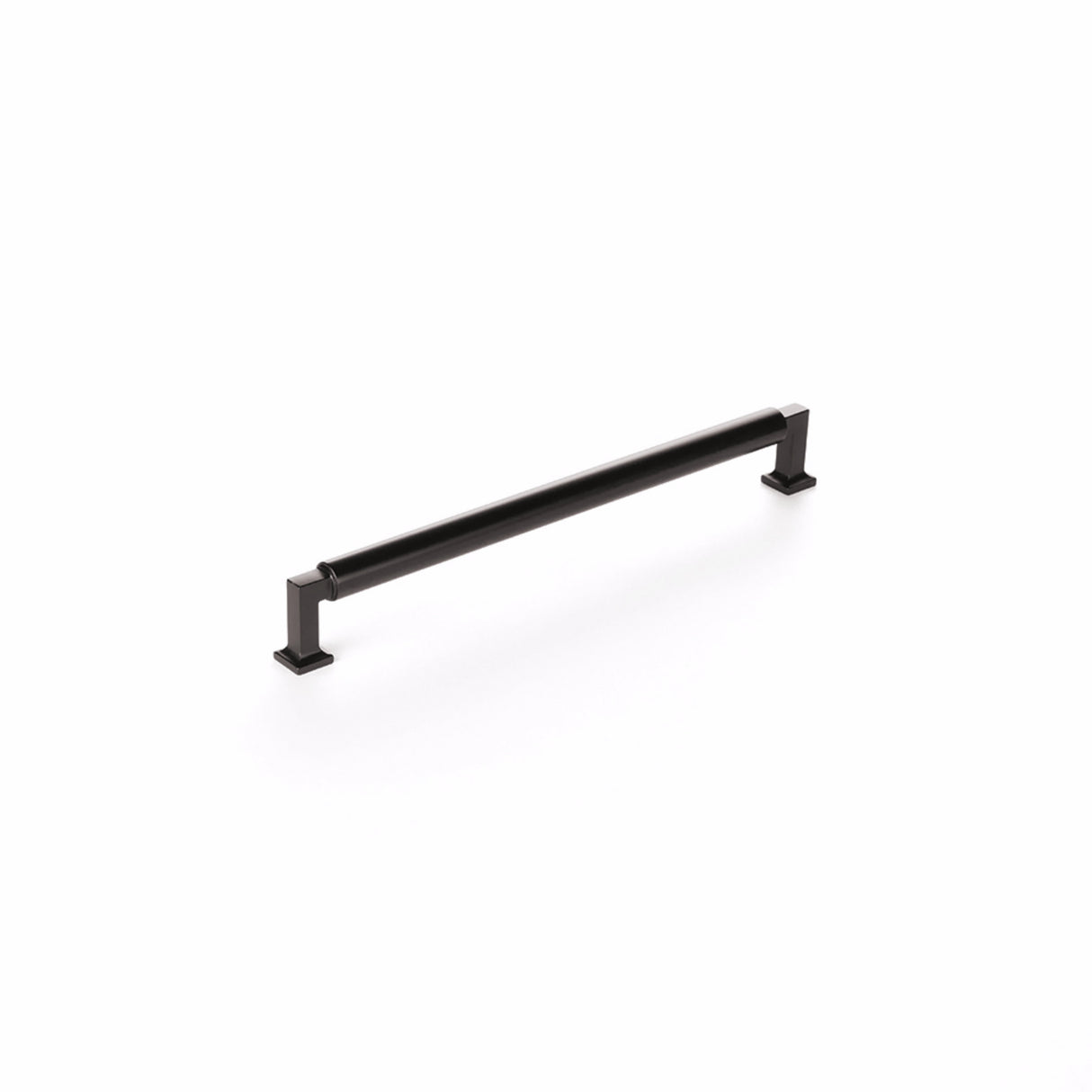 Schaub 480-MB 10" Center to Center Haniburton Cabinet Pull Matte Black Finish
