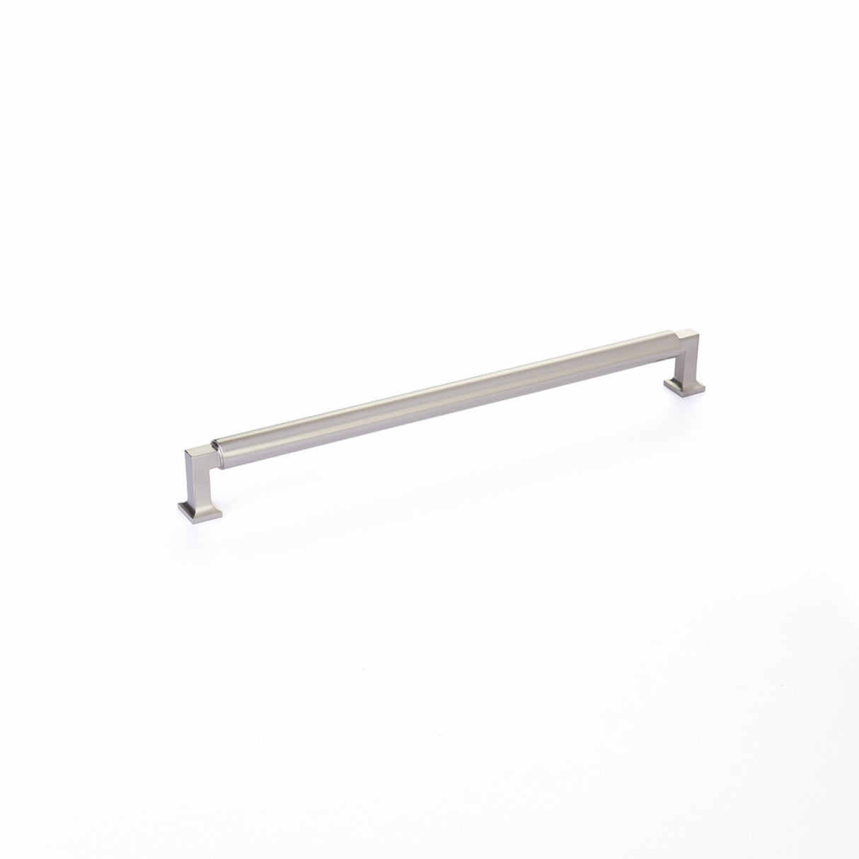 Schaub 481-15 12" Center to Center Haniburton Cabinet Pull Satin Nickel Finish