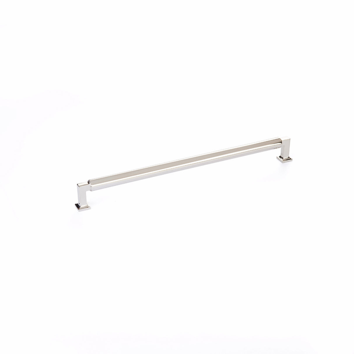 Schaub 481-PN 12" Center to Center Haniburton Cabinet Pull Polished Nickel Finish
