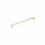 Schaub 482-UNBR 12" Center to Center Haniburton Appliance Pull Unlacquered Brass Finish